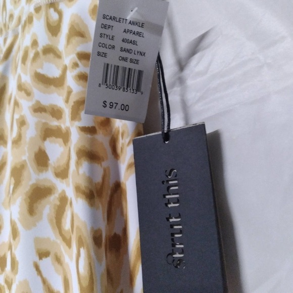 Strut-this Scarlett Ankle Legging Animal Print Stretchy - Picture 3 of 6